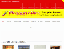 Tablet Screenshot of mosquitonick.ws